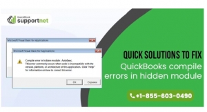How to Fix QuickBooks Compile Error in Hidden Module